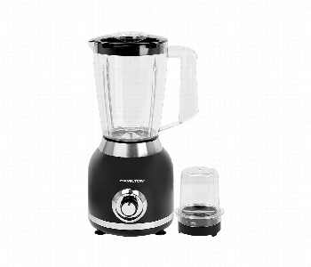 Express Delivery - Hamilton Ht3337Jb 600W 2 In 1 Juicer Blender With Grinder Jar Black - ID 7160323