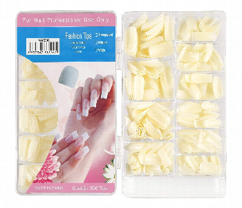 Express Delivery - Natural Nail Extension Kit Of 500 Pc Full Tips - ID 7160386