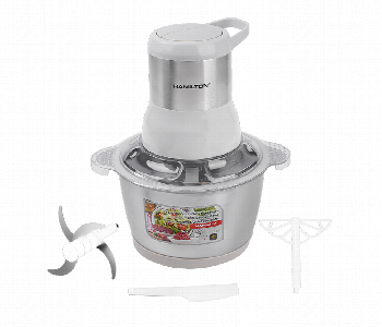Express Delivery - Hamilton 2 In 1 Food Chopper Ht3828Ch 500W 2L White - ID 7160464