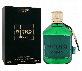 Express Delivery - Dumont Nitro Green 3 4Oz 100Ml Eau De Parfum Spray For Men - ID 7160528