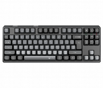 Express Delivery - Meetion Mk14 Mechanical Keyboard 87 Keys Rgb Tri Mode Black - ID 7160679