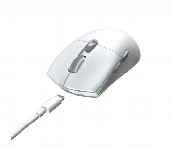 Express Delivery - Meetion Air Gw33 Wireless Mouse Tri Mode 10000 Dpi White - ID 7160692