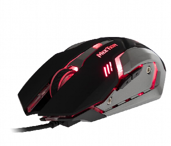 Express Delivery - Meetion Mt M915 Gaming Mouse Usb 6 Button Backlit Black - ID 7160702