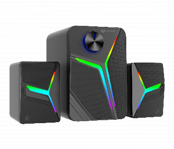 Express Delivery - Meetion Gaming Speakers Mt Sp2111 2.1 Bluetooth Rgb Black - ID 7160741