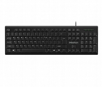 Express Delivery - Meetion Keyboard Mt K100 Usb Wired Waterproof Ar Black - ID 7160761