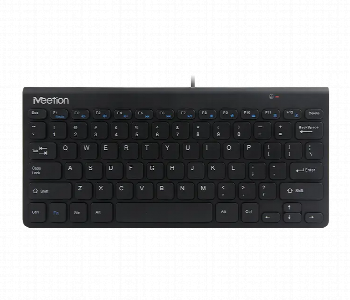 Express Delivery - Meetion Keyboard Mt K400 Usb Mini Silent Wired Black - ID 7160765