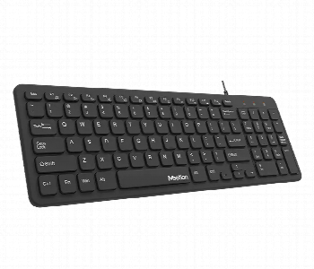 Express Delivery - Meetion Keyboard Mt K410 Usb Ultra Thin Silent Black - ID 7160766