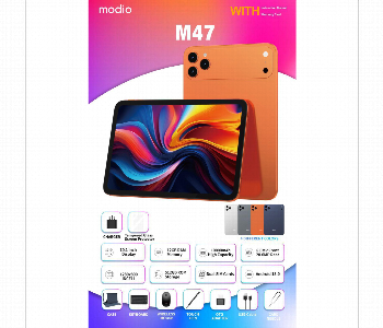 Express Delivery - Modio M47 5G Tablet 10 1 Inch 12Gb Ram 512Gb Storage Keyboard Mouse Stylus Case Included - ID 7160796