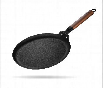 Express Delivery - Stahl Blacksmith Signature Sl107966 Cast Iron  Concave Tawa Or Roti Tawa 26Cm - ID 7160920