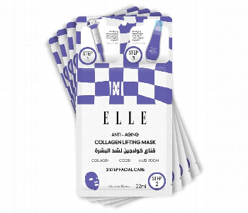 Express Delivery - Elle Anti Aging Collagen Lifting Mask Pack Of 4 For All Skin Types - ID 7160956