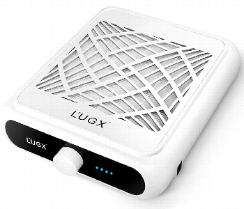 Express Delivery - Lugx Rechargeable Nail Dust Collector White 24W 4000 Rpm Cordless Manicure Vacuum Lg 618S - ID 7161043