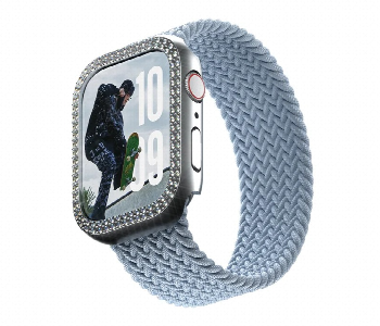 Express Delivery - Panzerglass Bling Bumper Apple Watch 46Mm Silver - ID 7161248