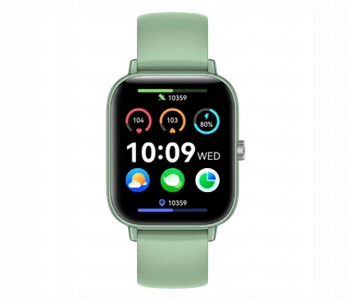 Express Delivery - Xcell Apollo W5 Smartwatch Green Silicon Strap 1.85 Inch Display - ID 7161856