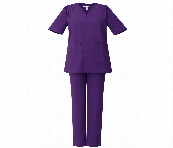 Express Delivery - Uniform V Neck Dark Purple Fz 102 - ID 7161939