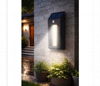 Express Delivery - Solar Wall Lamp Hw 668 1 18W Motion Sensor Light - ID 7162137