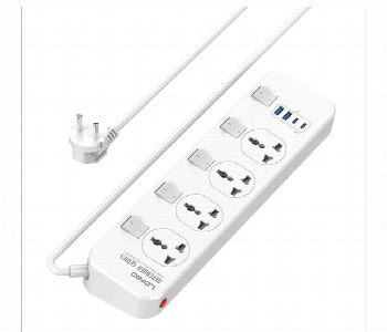Express Delivery - Ldnio Sc4408C Power Socket With 4 Ac Outlets And Usb - ID 7162181