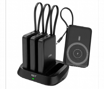 Express Delivery - Wst 4 In 1 Docking Station 40000Mah Power Bank Set - ID 7162204