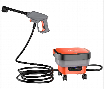 Express Delivery - Porodo Aquaspray Pressure Washer 260W 15L Portable Cleaner Orange - ID 7162271