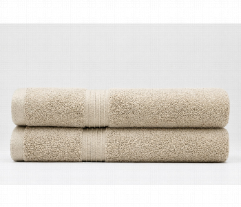 Express Delivery - Bath Towel 90X180 Cm Soft Absorbent Towel Beige - ID 7162305