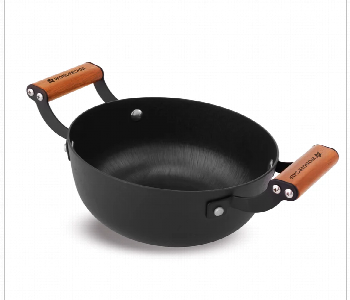 Express Delivery - Wonderchef 63155058 Ferro 20Cm Cast Iron Kadhai Lightweight - ID 7162334