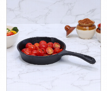 Express Delivery - Wonderchef 63153848 Forza 15Cm Cast Iron Fry Pan Pre Seasoned - ID 7162337