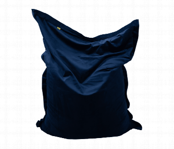 Express Delivery - Lazy Panda Blue Velvet Giant Bean Bag - ID 7162382