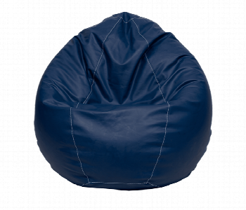 Express Delivery - Lazy Panda Blue Gaming Bean Bag - ID 7162392