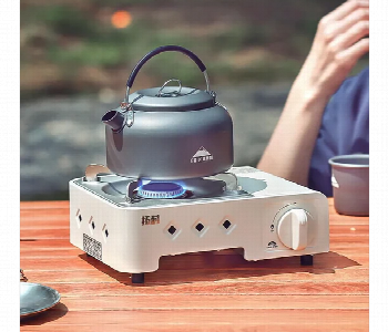 Express Delivery - Portable 2100W Outdoor Gas Stove With Carry Case White - ID 7162440