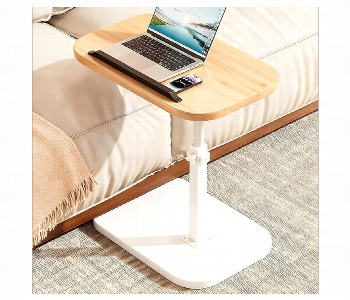 Express Delivery - Adjustable Height Desk With 360 Degree Flipping Tabletop White Stand - ID 7162443