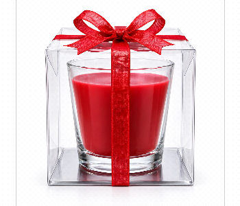 Express Delivery - Strawberry Scented Candle Glass Jar Long Lasting - ID 7162529