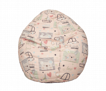 Express Delivery - Lazy Panda Kids Bean Bag Cotton Friend Design - ID 7162576