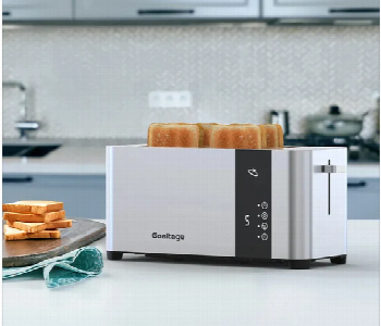 Express Delivery - Goaltage Tst01 Toaster 2 Long Slots Led Display Grey - ID 7162663