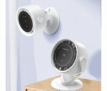 Express Delivery - K804 Desktop Fan 4000Mah 100 Speed Touch Display Desktop And Wall Mount - ID 7162779