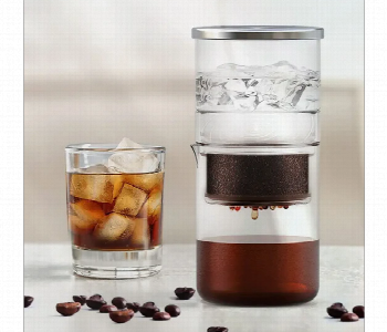 Express Delivery - Icafilas Cold Brew Coffee Maker 300Ml Ice Drip Glass Brewer - ID 7162853