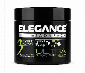 Express Delivery - Elegance Ultra Strong Hair Gel Green 250Ml - ID 7163202