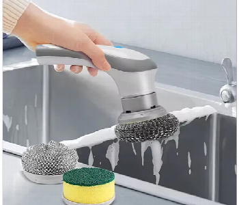 Express Delivery - Electric Cleaning Brush Usb Rechargeable Scrubber  Kitchen And Bathroom - ID 7163221