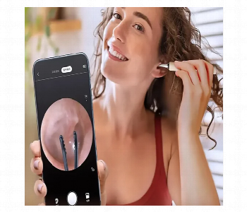 Express Delivery - Generic 4 In 1 Visual Ear Pick 10Mp Type C Rechargeable - ID 7163336