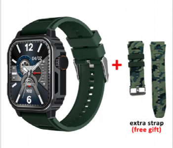 Express Delivery - Js11 Pro Max Multifunction Bluetooth Smartwatch With 2 Straps - ID 7163439