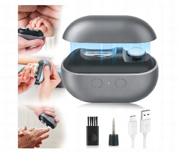 Express Delivery - 3 In 1 Electric Nail Clipper Rechargeable Built In Led Auxiliary Light - ID 7163458