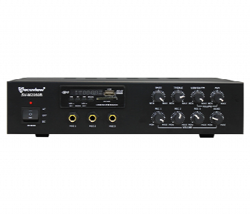 Express Delivery - Secuview 50W Public Address Amplifier Sv M2060B With Multiple Audio Sources - ID 7163591