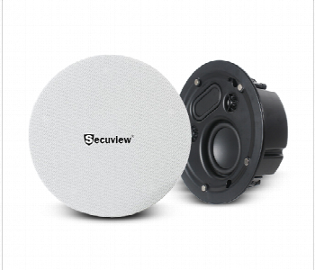 Express Delivery - Secuview 20W Bluetooth Ceiling Speakers Sv Cb202Lt2 And Sv Cb201Lt1 Built In Design For Clear Sound - ID 7163648