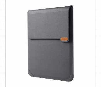 Express Delivery - Nillkin 3 In 1 Laptop Sleeve 14 Inch Grey Stand Quality Pu Leather - ID 7163693