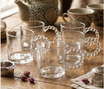 Express Delivery - The Luxury With Pearl Cup 6 Pcs - ID 7163830