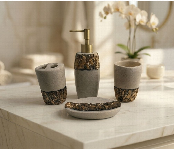 Express Delivery - Stylish And Modern Bathroom Accessories Set - ID 7163863