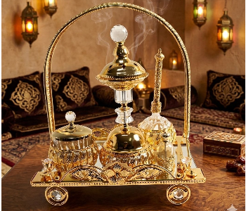 Express Delivery - Royal Hosting Set With Luxurious Golden Design - ID 7163931