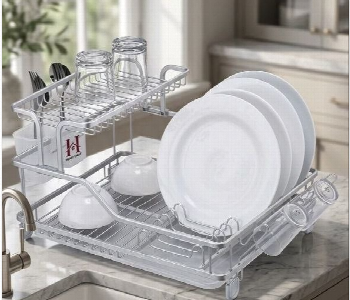 Express Delivery - Elegant Metal Dish Organizer For Kitchen - ID 7163996