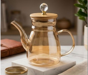 Express Delivery - Crystal Tea Kettle Heat Resistant - ID 7164014