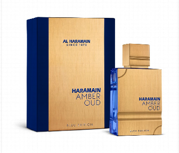 Express Delivery - Ahp1016 Haramain Amber Oud Bleu Edition 60Ml Eau De Parfum - ID 7164084