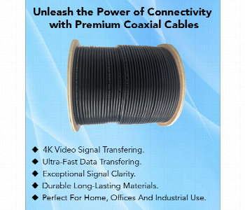 Express Delivery - Secuview High Efficiency Rg6 By U Coaxial Cable 305M Sv010002 305Ws Bk - ID 7164249