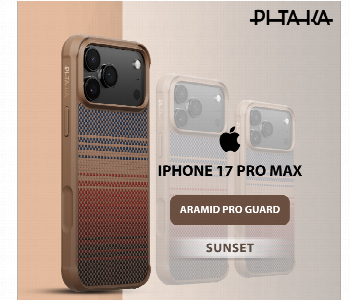 Express Delivery - Pitaka Aramid Pro Guard Case For Iphone 17 Pro Max Sunset - ID 7164262